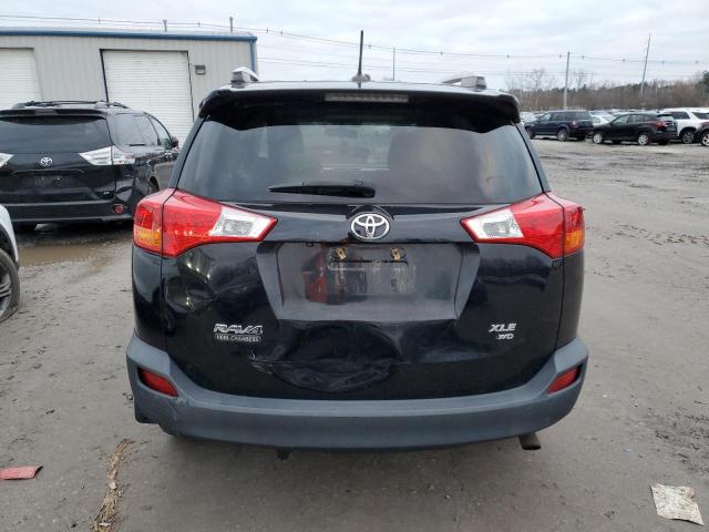 2T3RFREV7FW251228 - 2015 TOYOTA RAV4 XLE BLACK photo 6