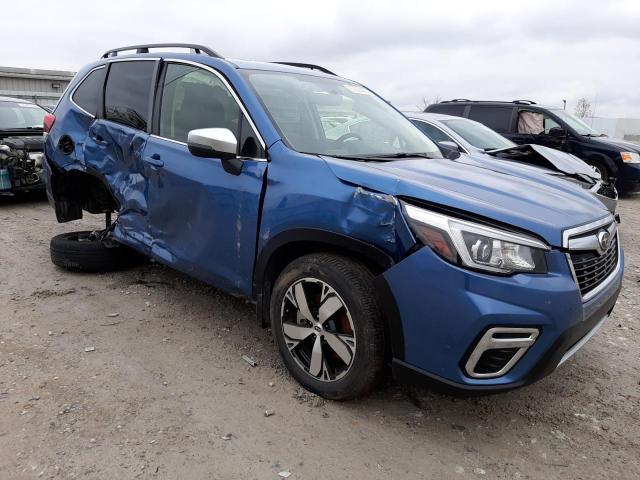 JF2SKAXC3LH481247 - 2020 SUBARU FORESTER TOURING 蓝色 照片 4