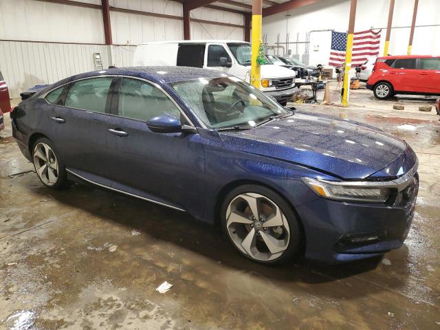 1HGCV1F96JA119100 - 2018 HONDA ACCORD TOURING BLUE photo 4