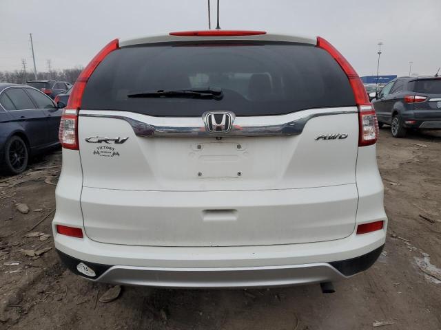 5J6RM4H57FL070700 - 2015 HONDA CR-V EX WHITE photo 6