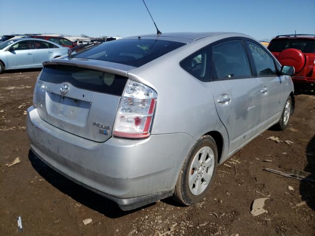 JTDKB20U497872154 - 2009 TOYOTA PRIUS SILVER photo 4