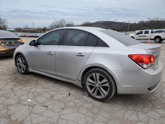 1G1PG5SB0F7188498 - 2015 CHEVROLET CRUZE LTZ SILVER photo 2