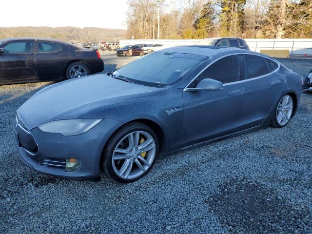 5YJSA1CP8DFP11506 - 2013 TESLA MODEL S ნაცრისფერი ფოტო 1
