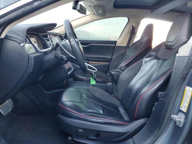 5YJSA1CP8DFP11506 - 2013 TESLA MODEL S ნაცრისფერი ფოტო 7