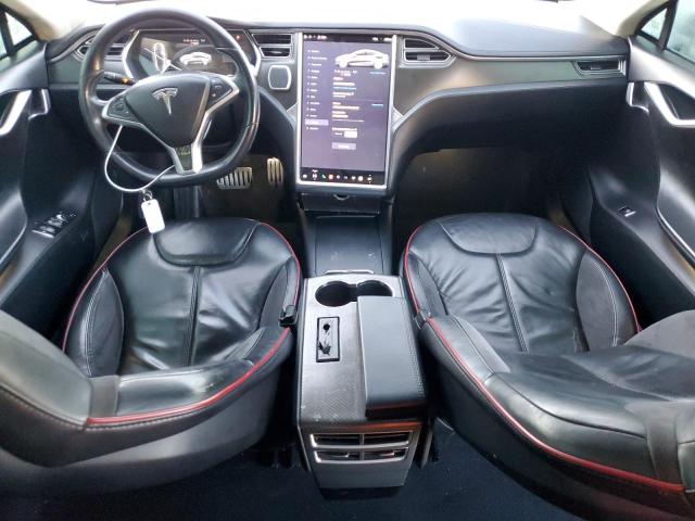 5YJSA1CP8DFP11506 - 2013 TESLA MODEL S ნაცრისფერი ფოტო 8