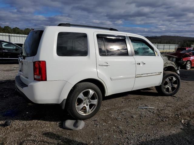 5FNYF4H58DB085010 - 2013 HONDA PILOT EXL WHITE photo 3