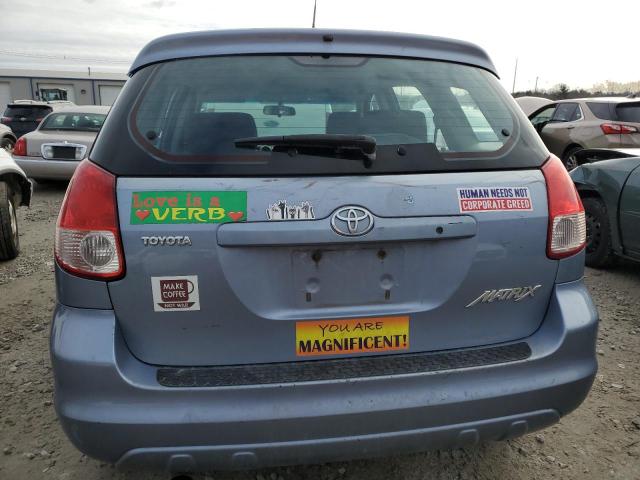 2T1KR32EX3C123937 - 2003 TOYOTA COROLLA MA XR BLUE photo 6