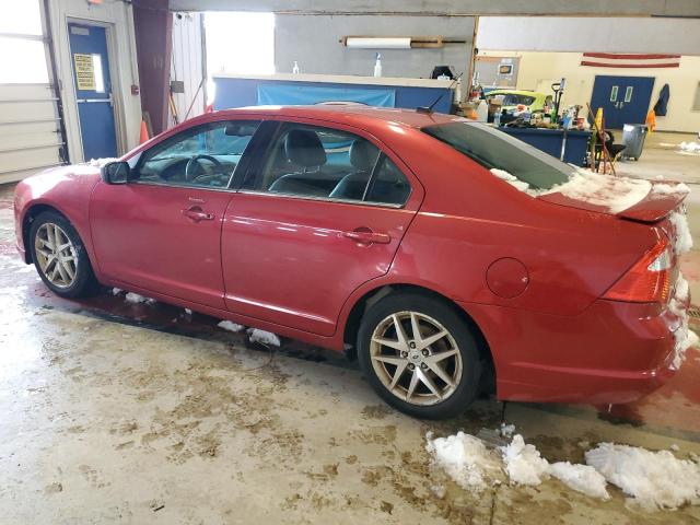 3FAHP0CG2BR271464 - 2011 FORD FUSION SEL RED photo 2