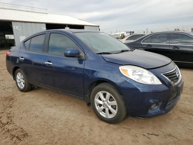 3N1CN7APXDL892384 - 2013 NISSAN VERSA S BLUE photo 4