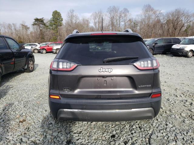 1C4PJLDB4KD443529 - 2019 JEEP CHEROKEE LIMITED GRAY photo 6