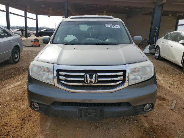 5FNYF4H94DB018942 - 2013 HONDA PILOT TOURING GRAY photo 5