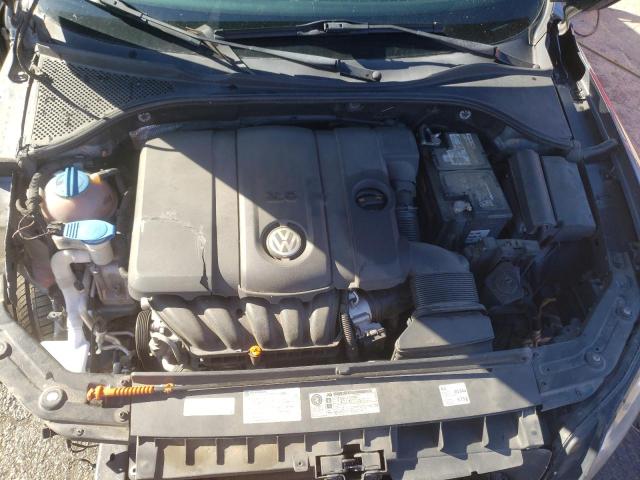 1VWBH7A35DC015565 - 2013 VOLKSWAGEN PASSAT SE GRAY photo 11