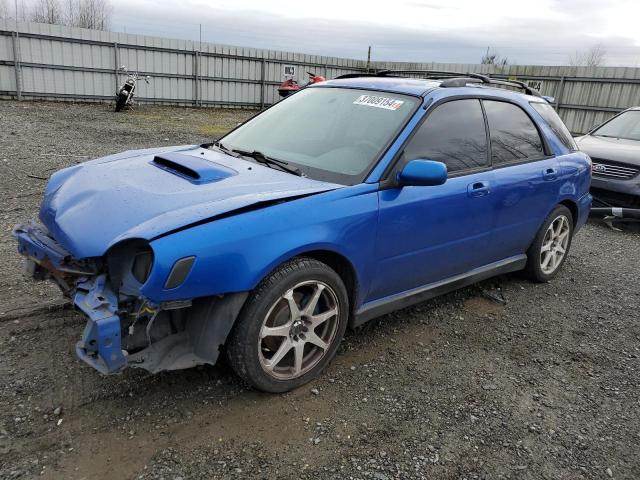 JF1GG29642H832061 - 2002 SUBARU IMPREZA WRX BLUE photo 1