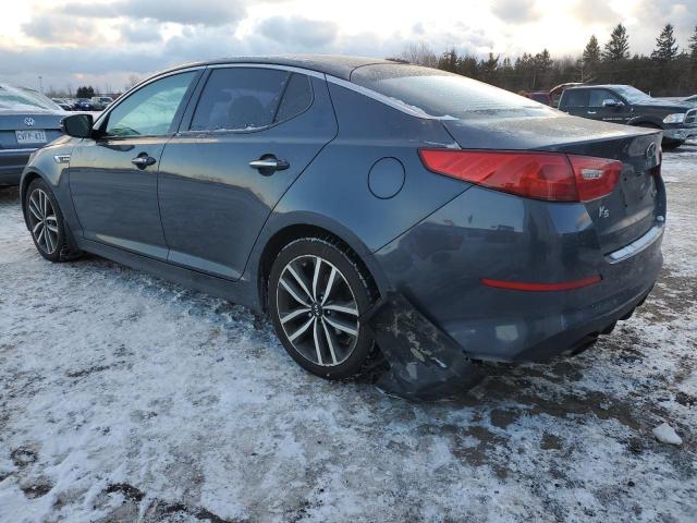 KNAGR4A61E5480443 - 2014 KIA OPTIMA SX GRAY photo 2