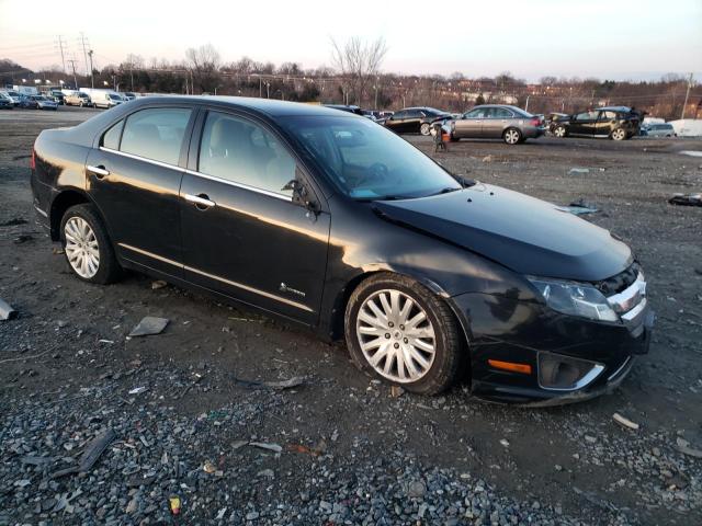 3FADP0L31AR373705 - 2010 FORD FUSION HYBRID BLACK photo 4