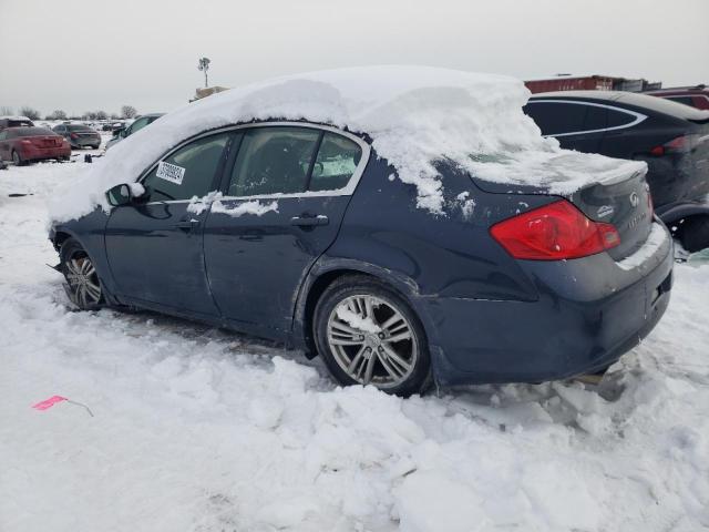 JN1DV6AR4BM651875 - 2011 INFINITI G25 BLUE photo 2