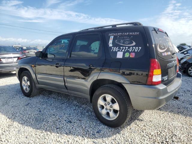 4F2CU081X1KM30753 - 2001 MAZDA TRIBUTE LX BLACK photo 2