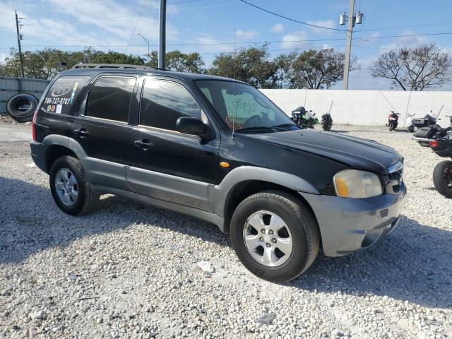 4F2CU081X1KM30753 - 2001 MAZDA TRIBUTE LX BLACK photo 4