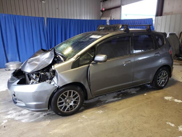 JHMGE8H32DC070857 - 2013 HONDA FIT GRAY photo 1