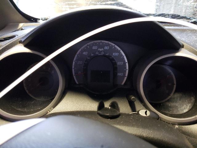 JHMGE8H32DC070857 - 2013 HONDA FIT GRAY photo 9