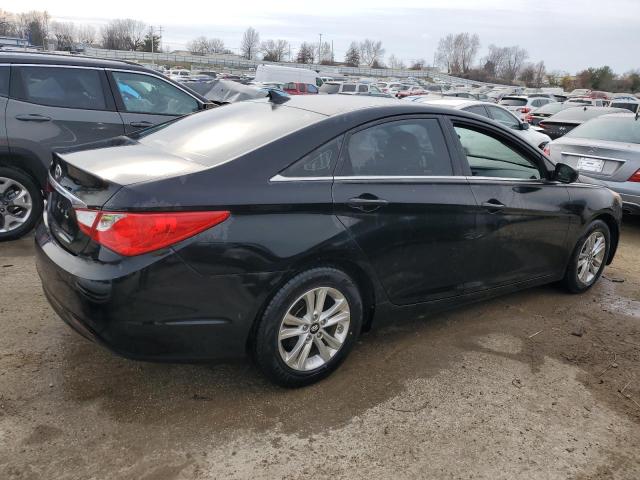 5NPEB4AC3BH251164 - 2011 HYUNDAI SONATA GLS BLACK photo 3