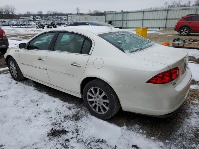 1G4HJ5EM5AU136347 - 2010 BUICK LUCERNE CXL WHITE photo 2