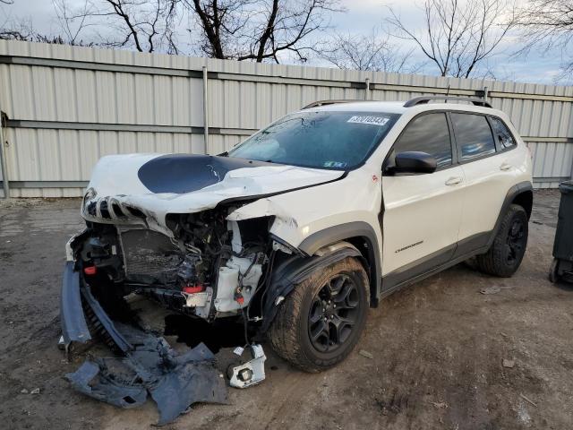 1C4PJMBN1KD281085 - 2019 JEEP CHEROKEE TRAILHAWK WHITE photo 1