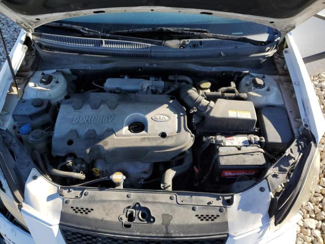 KNADE123466125795 - 2006 KIA RIO WHITE photo 11