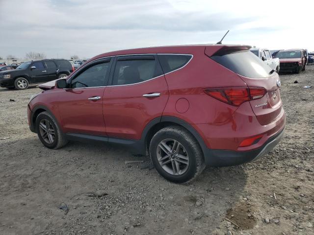 5XYZT3LB4JG531050 - 2018 HYUNDAI SANTA FE S RED photo 2