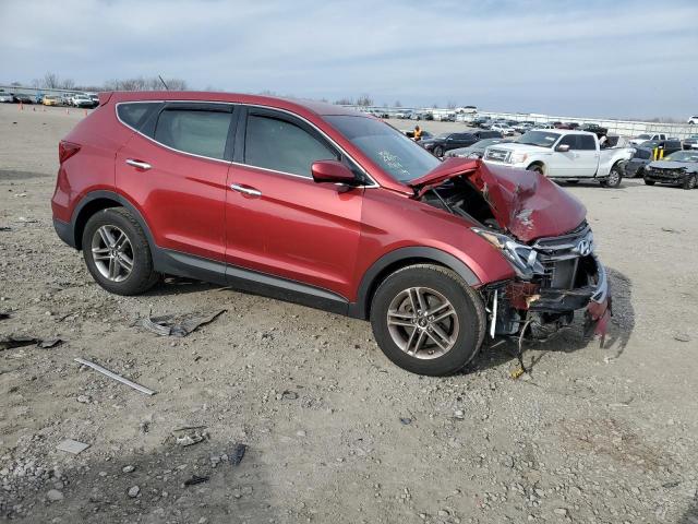 5XYZT3LB4JG531050 - 2018 HYUNDAI SANTA FE S RED photo 4