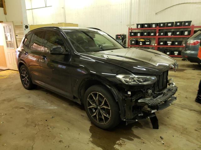 5UX53DP00N9M87244 - 2022 BMW X3 XDRIVE30I BLACK photo 4