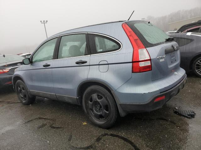 5J6RE48368L009272 - 2008 HONDA CR-V LX BLUE photo 2