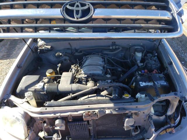 5TBRT38131S132867 - 2001 TOYOTA TUNDRA ACCESS CAB LIMITED GRAY photo 11