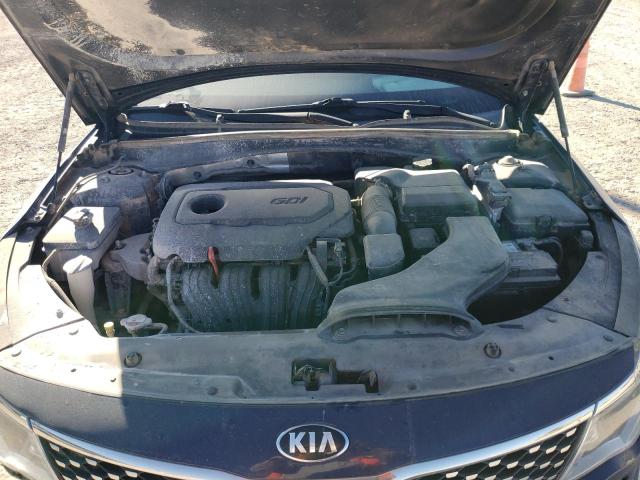 5XXGU4L30GG113620 - 2016 KIA OPTIMA EX BLUE photo 11