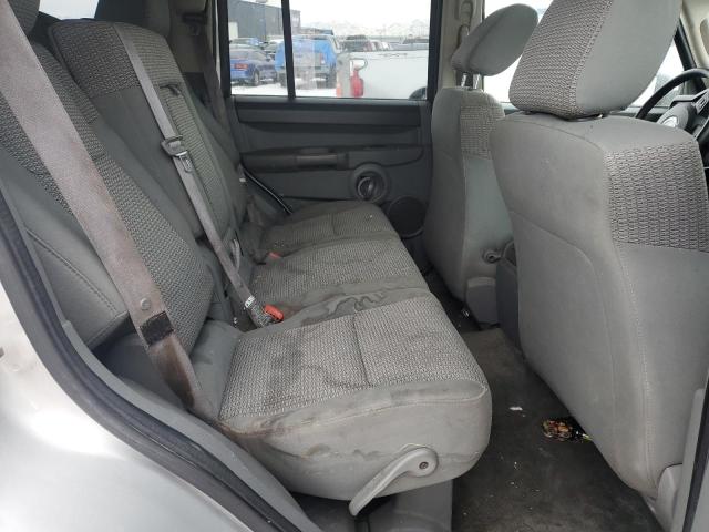 1J8HG48N36C275187 - 2006 JEEP COMMANDER 银色 照片 10