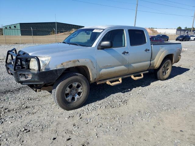 3TMMU52N96M002833 - 2006 TOYOTA TACOMA DOUBLE CAB LONG BED SILVER photo 1