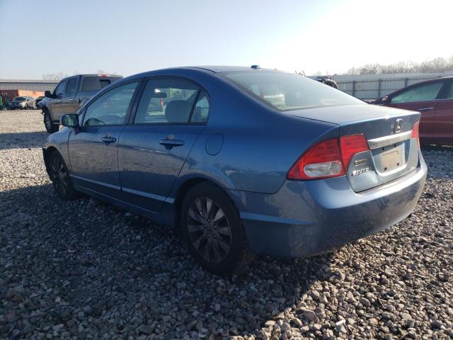 2HGFA1F94AH527363 - 2010 HONDA CIVIC EXL BLUE photo 2