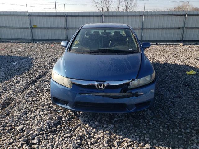 2HGFA1F94AH527363 - 2010 HONDA CIVIC EXL ლურჯი ფოტო 5