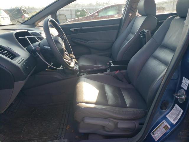 2HGFA1F94AH527363 - 2010 HONDA CIVIC EXL ლურჯი ფოტო 7