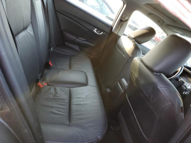 19XFB2F94EE253696 - 2014 HONDA CIVIC EXL გრაფიტი ფოტო 10