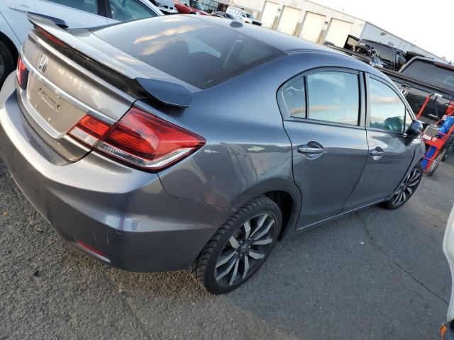 19XFB2F94EE253696 - 2014 HONDA CIVIC EXL გრაფიტი ფოტო 3