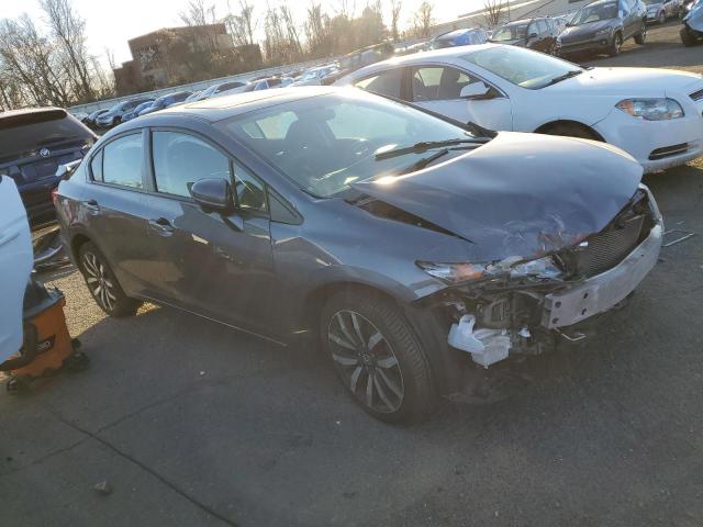 19XFB2F94EE253696 - 2014 HONDA CIVIC EXL გრაფიტი ფოტო 4