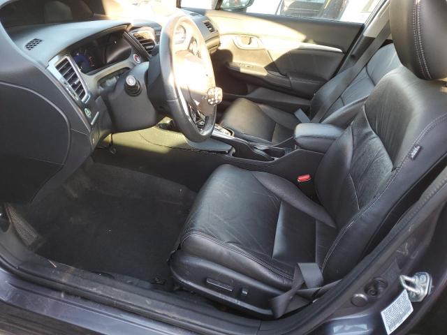 19XFB2F94EE253696 - 2014 HONDA CIVIC EXL გრაფიტი ფოტო 7