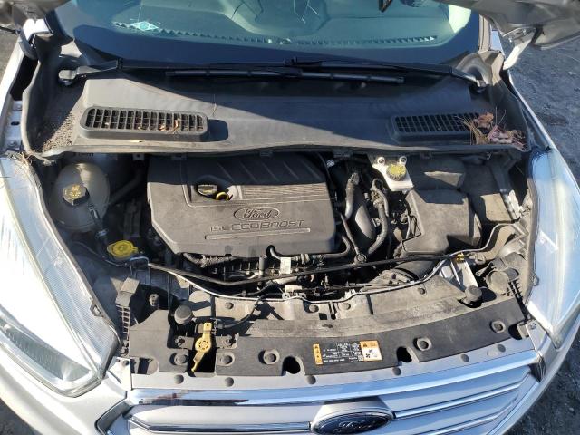 1FMCU9GD6HUC84894 - 2017 FORD ESCAPE SE SILVER photo 11