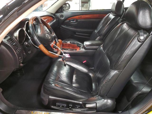 JTHFN48Y920016499 - 2002 LEXUS SC 430 BLACK photo 7