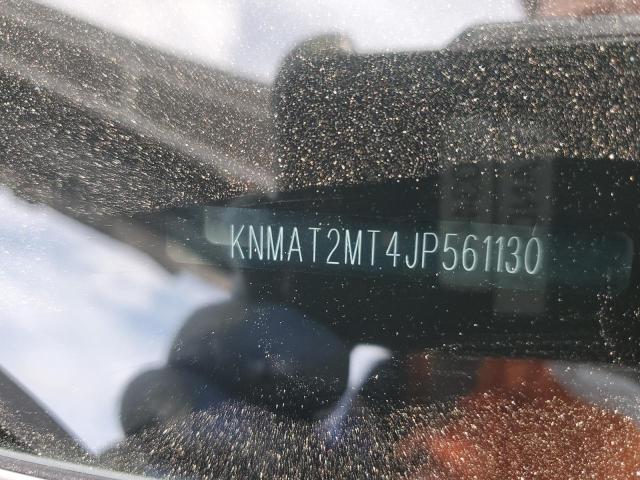 KNMAT2MT4JP561130 - 2018 NISSAN ROGUE S SILVER photo 13