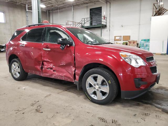 2GNFLFEK9F6366447 - 2015 CHEVROLET EQUINOX LT RED photo 4