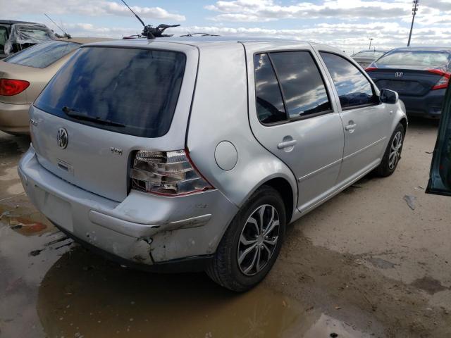 9BWFR61J744039506 - 2004 VOLKSWAGEN GOLF GL TDI SILVER photo 3