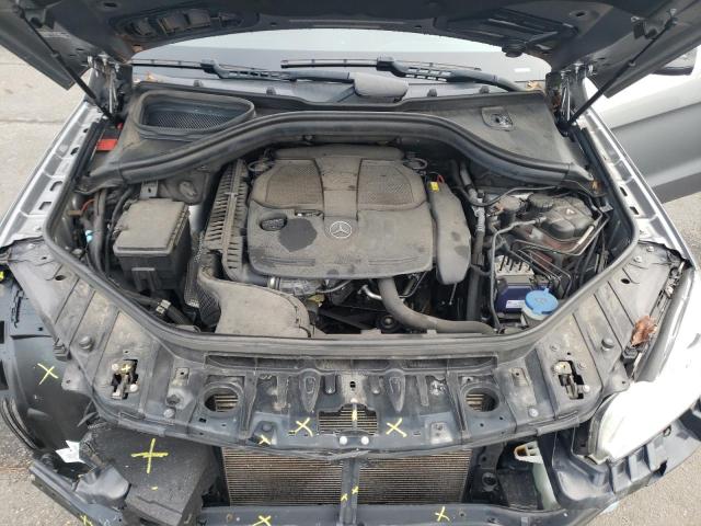 4JGDA5HB2FA520460 - 2015 MERCEDES-BENZ ML 350 4MATIC SILVER photo 11