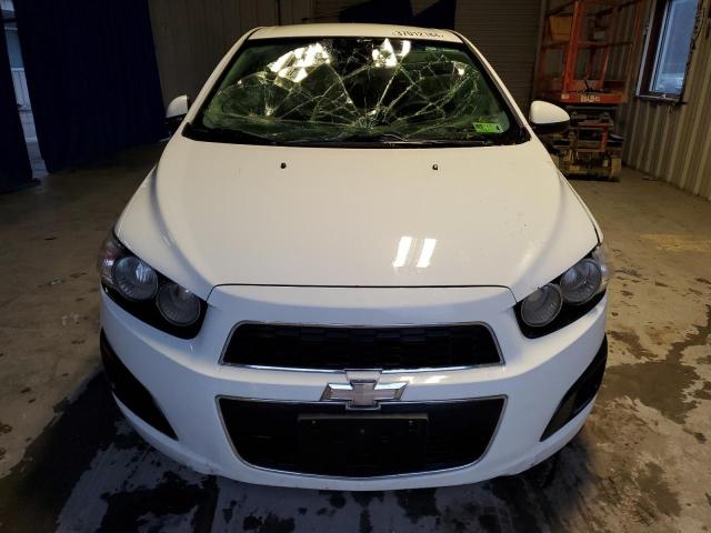 1G1JC5SGXD4159103 - 2013 CHEVROLET SONIC LT WHITE photo 5